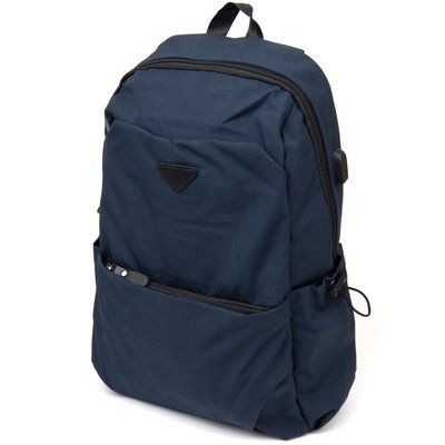 Textile backpack smart unisex Vintage 20625 Dark blue 20625 фото
