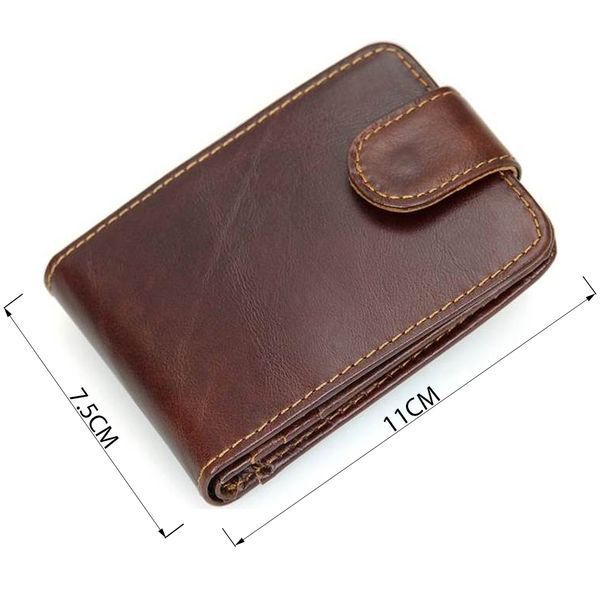 Кредитница мужская Vintage 14509 кожаная Коричневая 49250 фото