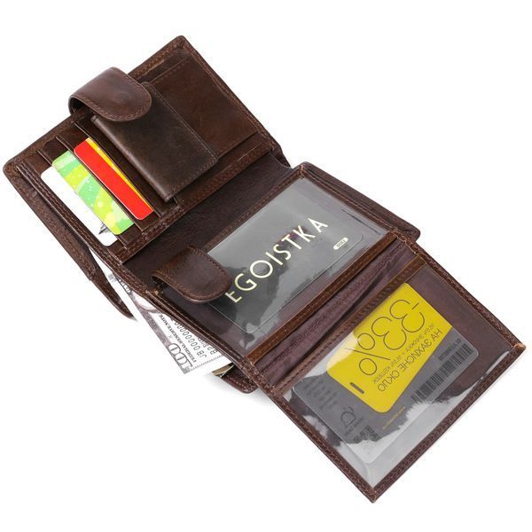 Men's wallet Vintage 14925 Brown 14925 фото