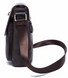 Vintage leather shoulder bag 20022 Brown 20022 фото 4