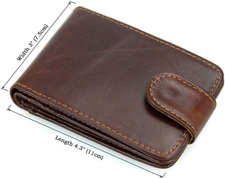 Кредитница мужская Vintage 14509 кожаная Коричневая 49250 фото