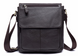 Vintage leather shoulder bag 20022 Brown 20022 фото 1