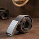 Textile belt with black buckle Vintage 20534 Gray 20534 фото 6