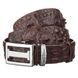 Automatic belt CROCODILE LEATHER 18177 made of genuine crocodile leather Brown 18177 фото 1