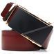 Reversible belt for men made of genuine leather Vintage 21479 Brown 21479 фото 4