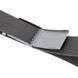 Textile belt with black buckle Vintage 20534 Gray 20534 фото 3