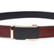 Reversible belt for men made of genuine leather Vintage 21479 Brown 21479 фото 2
