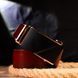 Reversible belt for men made of genuine leather Vintage 21479 Brown 21479 фото 8