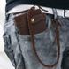Men's clutch Vintage 14383 made of vintage leather Brown 14383 фото 5
