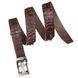 Automatic belt CROCODILE LEATHER 18177 made of genuine crocodile leather Brown 18177 фото 3