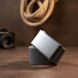 Textile belt with black buckle Vintage 20534 Gray 20534 фото 8
