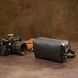 Leather cosmetic bag for men GRANDE PELLE 11507 Black 11507 фото 6