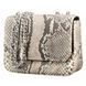 Women's clutch SNAKE LEATHER 18509 made of genuine python leather Gray 18509 фото 1