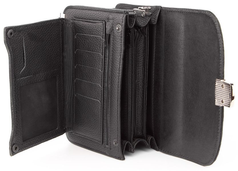 Гаманець жіночий STINGRAY LEATHER 18091 з натуральної шкіри морського скату Синій 00378 фото