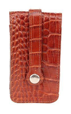 Convenient crocodile leather key holder SHVIGEL 16145 16145 фото
