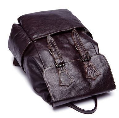 Рюкзак из натуральной кожи Vintage 14874 Серо-коричневый 14874 фото