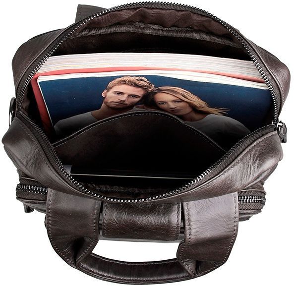 Men's bag Vintage 14297 Gray 20384 фото