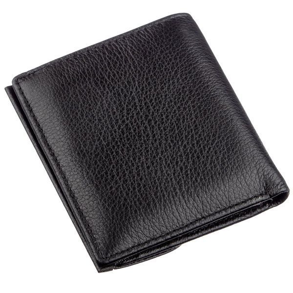 Women's wallet with coin holder ST Leather 18919 Black 18919 фото