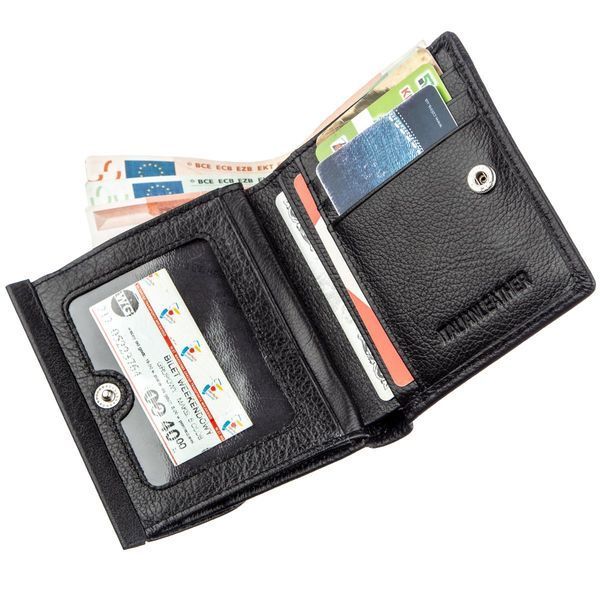 Women's wallet with coin holder ST Leather 18919 Black 18919 фото