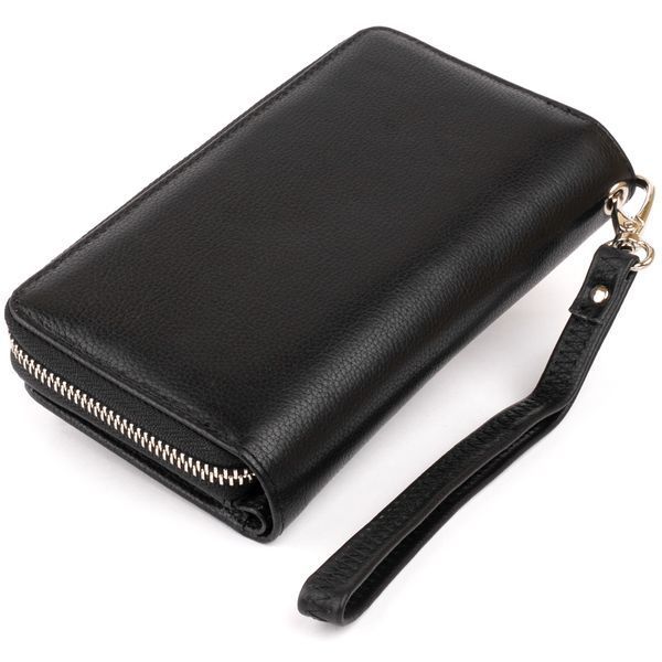 Кошелек из кожи на защелке ST Leather 19339 Черный 19339 фото