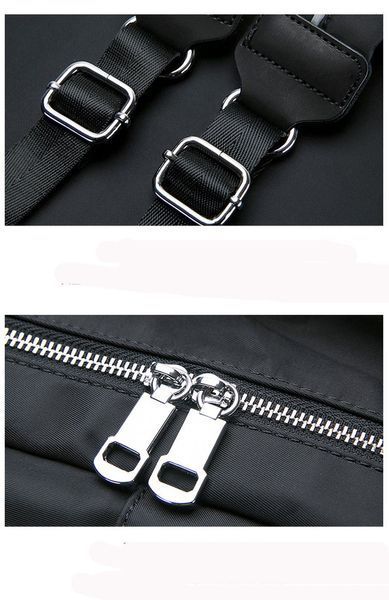 Nylon backpack Vintage 14808 Black 14808 фото