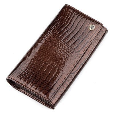 Гаманець жіночий ST Leather 18424 (S6001A) з натуральної шкіри Коричневий 18424 фото