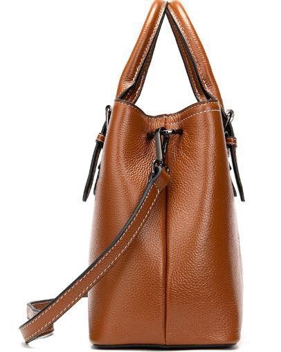 Classic women's bag in flotar leather Vintage 14875 Red 14875 фото