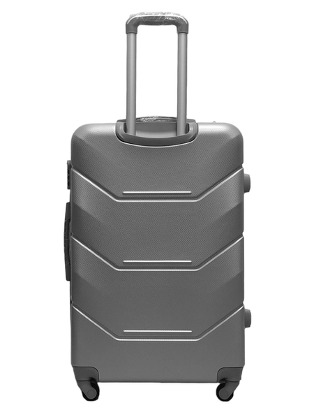 Чемодан Milano bag 147M Большой L Серебряный 147M/71/49 фото