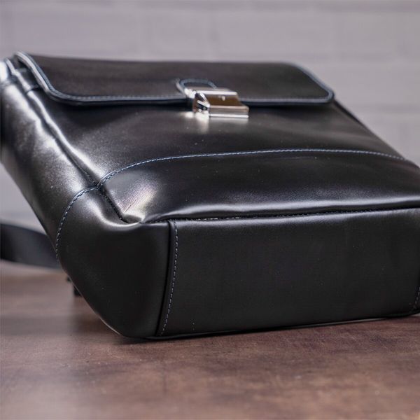 Men's bag SHVIGEL 11118 leather Black 11118 фото