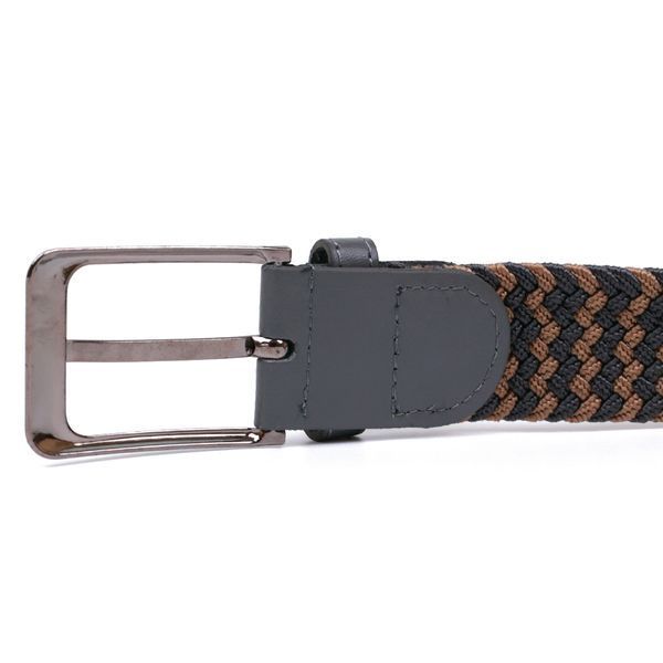Practical textile belt Vintage 20814 Gray 20814 фото