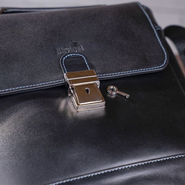 Men's bag SHVIGEL 11118 leather Black 11118 фото
