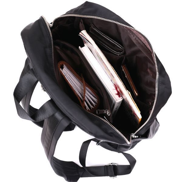 Nylon backpack Vintage 14808 Black 14808 фото