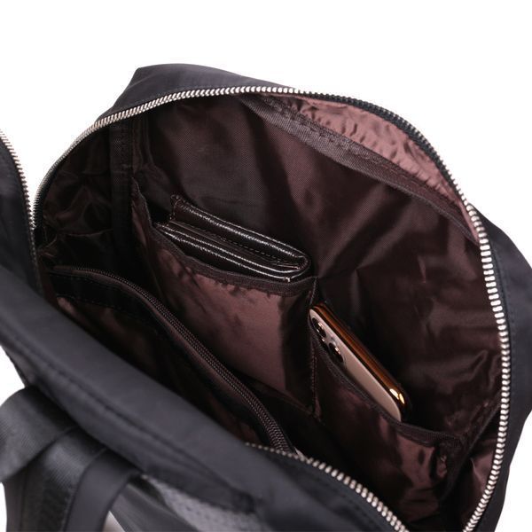 Nylon backpack Vintage 14808 Black 14808 фото