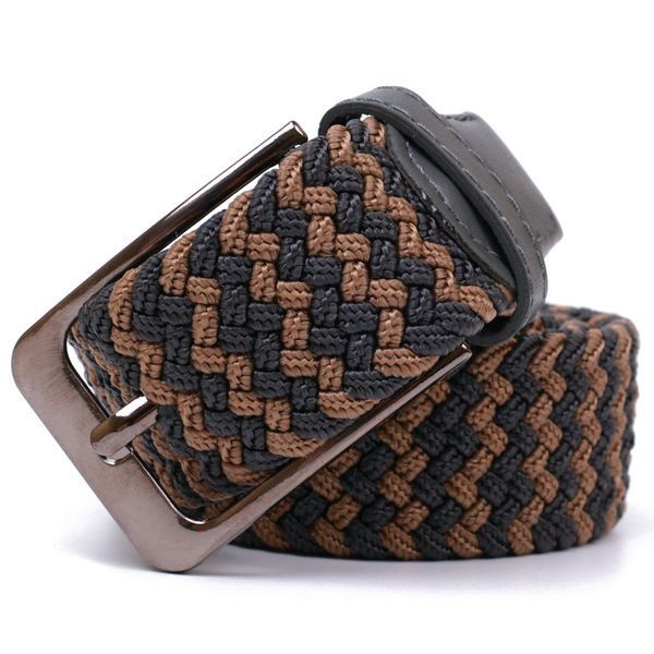 Practical textile belt Vintage 20814 Gray 20814 фото