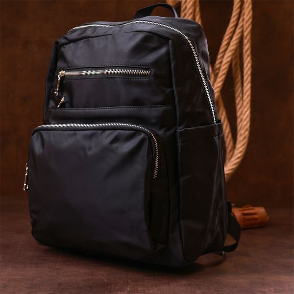 Nylon backpack Vintage 14808 Black 14808 фото