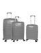 Suitcase set Snowball 91103 Gray Suitcase set 91103/52/68 фото