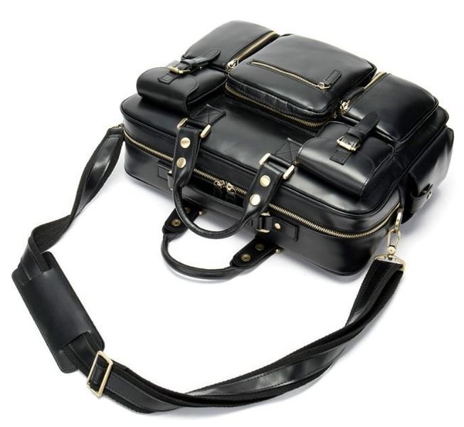 Men's bag Vintage 14756 Black 14756 фото