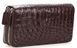 Clutch wallet CROCODILE LEATHER 18260 made of genuine crocodile leather Brown 18260 фото 1