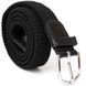 Textile women's belt classic Vintage 20546 Black 20546 фото 2