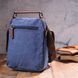 Excellent men's bag made of thick textile 21228 Vintage Blue 21228 фото 8
