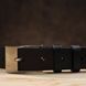 Men's belt GRANDE PELLE 11032 Black 20449 фото 8