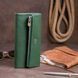 Клатч конверт з кишенею для мобільного шкіряний жіночий ST Leather 19270 Зелений 19270 фото 6