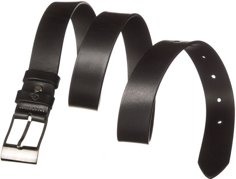 Men's belt GRANDE PELLE 11032 Black 20449 фото