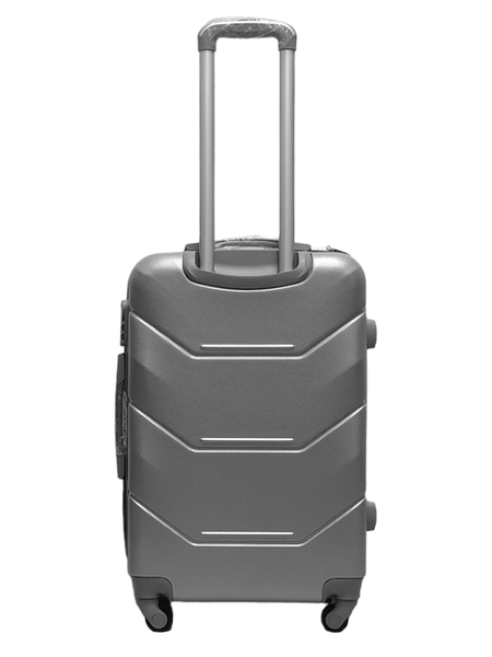 Чемодан Milano bag 147M Средний M Серебряный 147M/71/50 фото