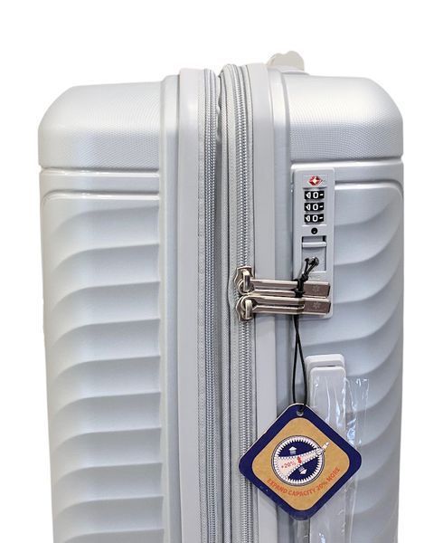 Suitcase Snowball 49703 Silver Small S