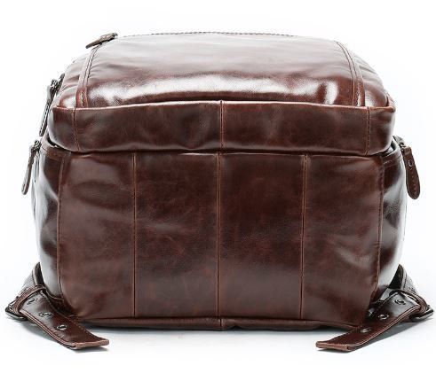 Leather backpack Vintage 14892 Brown 14892 фото