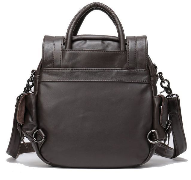 Сумка-трансформер жіноча з натуральної шкіри Vintage 14812 Коричнева 14812 фото