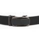 Men's belt with frame made of darkened metal Vintage 20277 Black 20277 фото 3