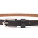 Thin women's belt made of genuine leather Grande Pelle 21438 Brown 21438 фото 3