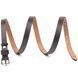 Thin women's belt made of genuine leather Grande Pelle 21438 Brown 21438 фото 5